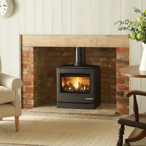 Gazco CL8 Gas Stove Balanced Flue Nat Gas - Image 3