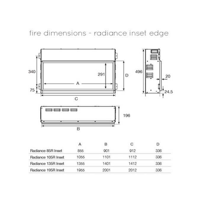 Gazco Radiance Inset 105R Electric - Image 7