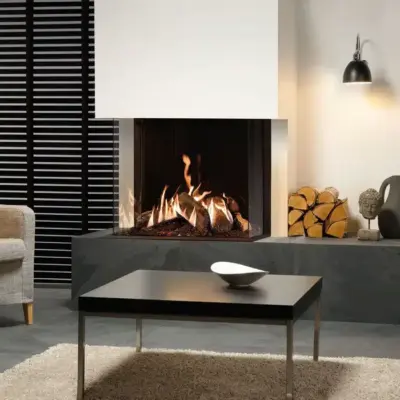 Gazco Reflex 75T-3 Balanced Flue Gas/LPG (3-Sided)