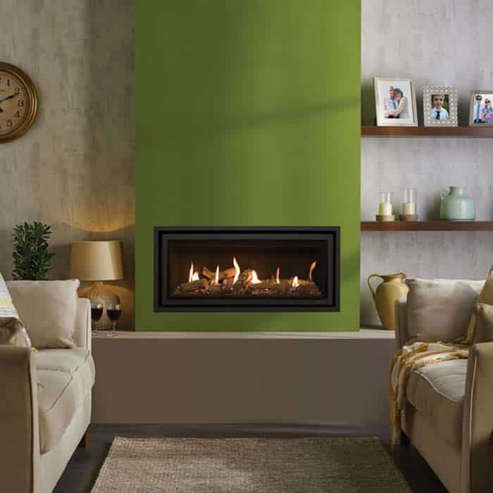 Gazco Studio 2 Glass Fronted Balanced Flue Nat Gas - Image 2