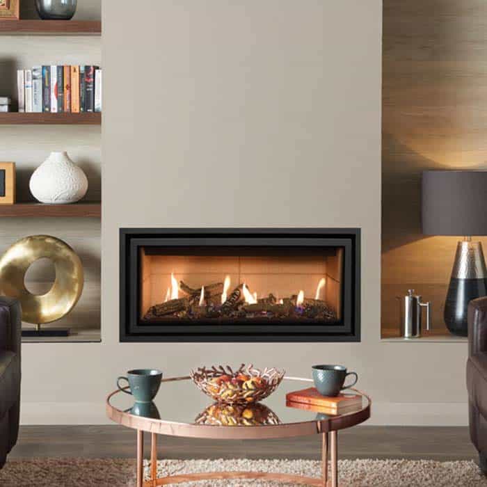 Gazco Studio 2 Glass Fronted Balanced Flue Nat Gas - Image 3