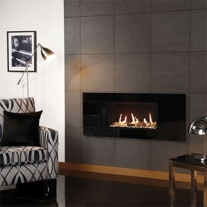 Gazco Studio 1 Glass Fronted Conventional Flue Gas/LPG - Image 3