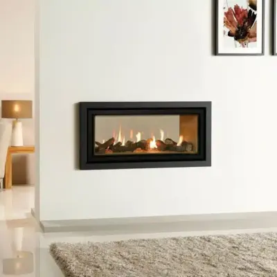 Gazco Studio 2 Duplex Double Sided Balanced Flue Nat Gas
