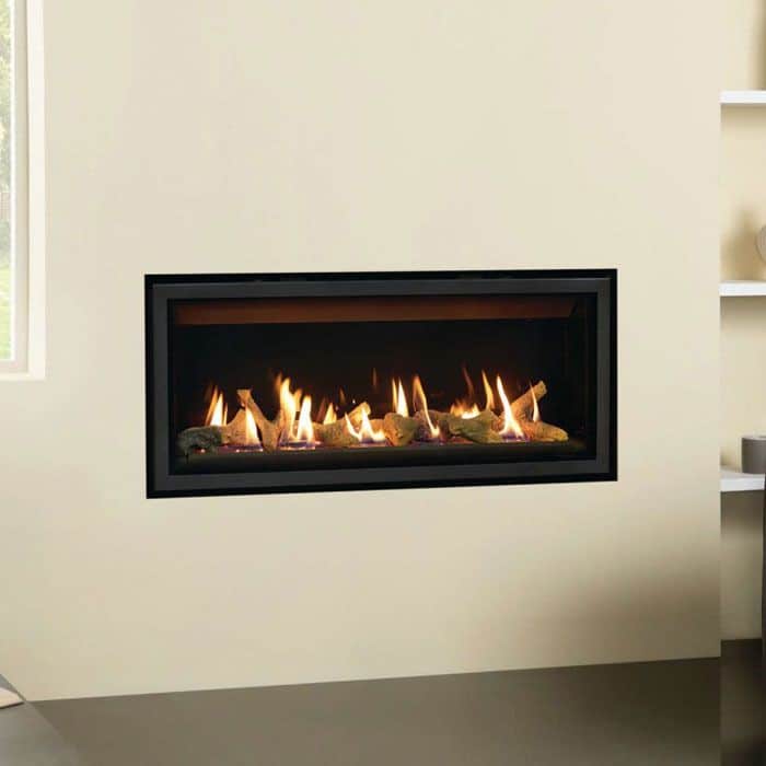 Gazco Studio 2 Slimline Glass Fronted Balanced Flue Gas/LPG - Image 3
