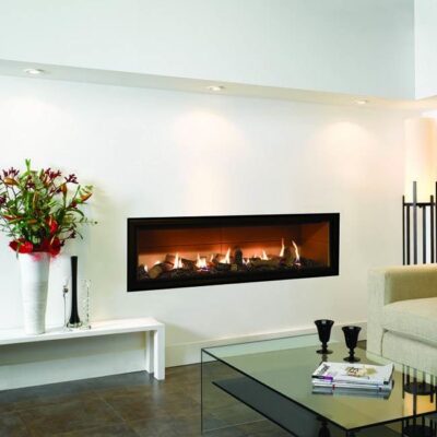 Gazco Studio 3 Glass Fronted Balanced Flue Nat Gas