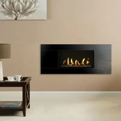 Gazco Studio1 Slimline Glass Fronted Balanced Flue Gas/LPG