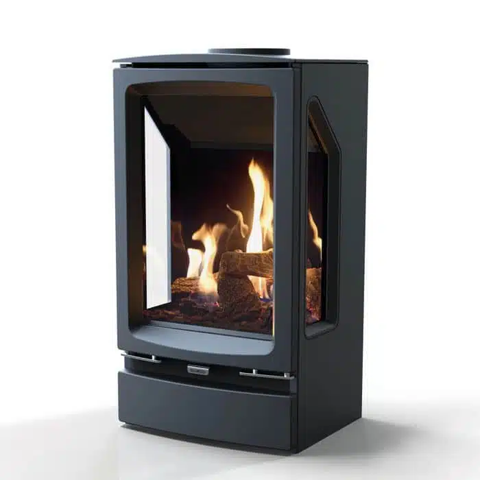 Gazco Vogue Midi T (3-sided) Balanced Flue Nat Gas - Image 2