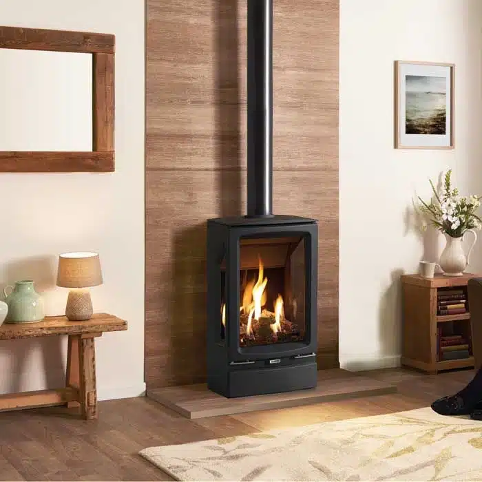 Gazco Vogue Midi T (3-sided) Balanced Flue Nat Gas