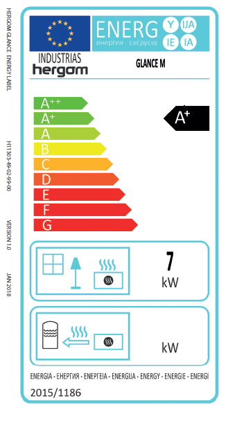 Hergom Glance Woodburning Stove - Image 6