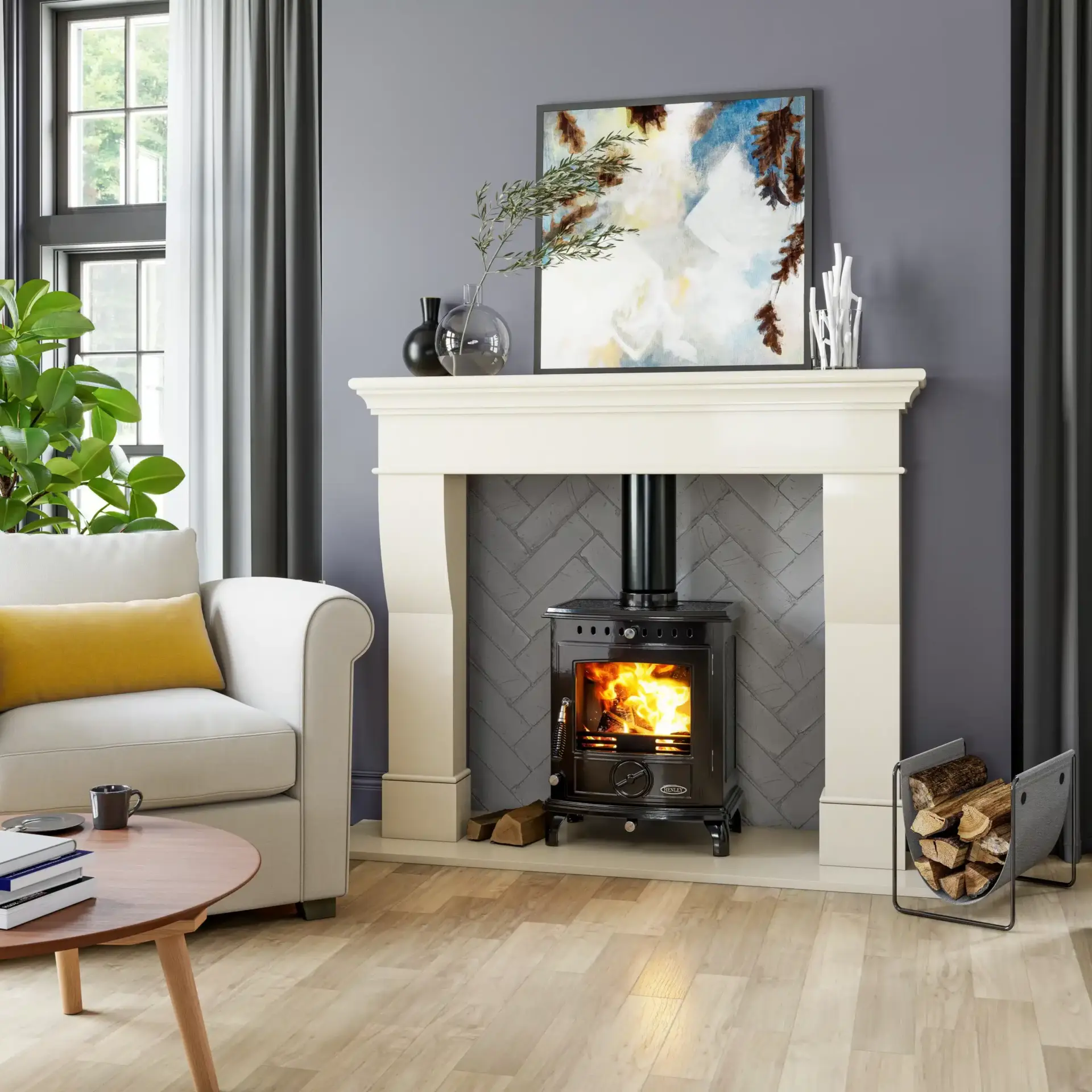 Henley Aran 5kW Multi Fuel Stove - Image 3