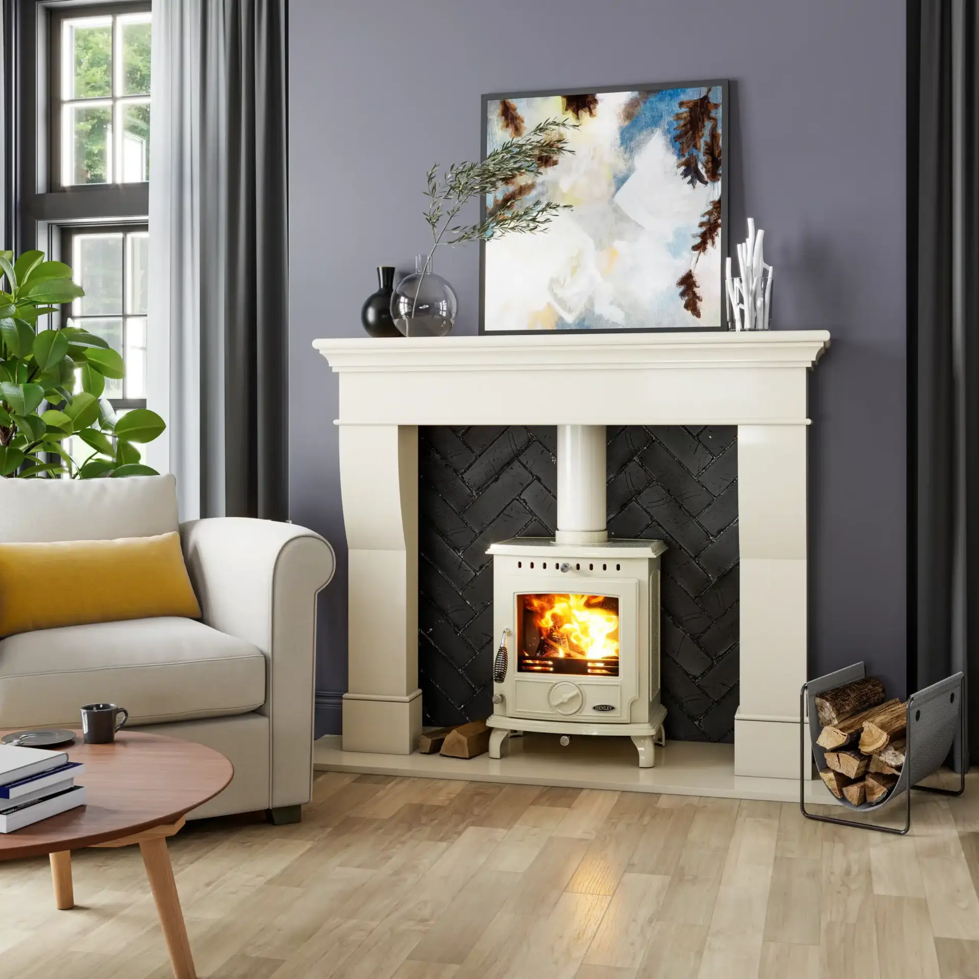 Henley Aran 5kW Multi Fuel Stove - Image 4