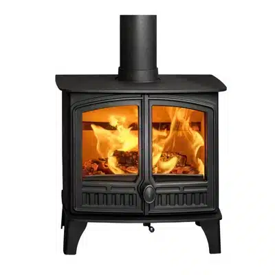 Hunter Herald 5 Slimline Woodburning Eco Stove (double door)