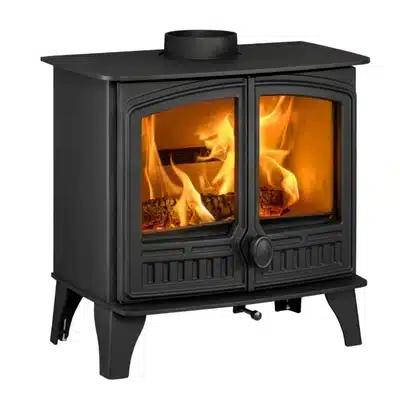 Hunter Herald 5 Slimline Woodburning Eco Stove (double door) - Image 2