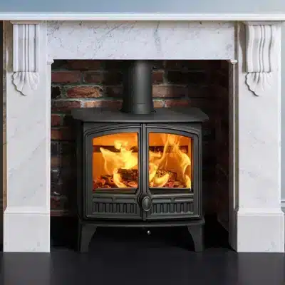 Hunter Herald 5 Slimline Woodburning Eco Stove (double door) - Image 3