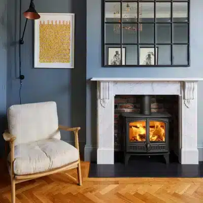 Hunter Herald 5 Slimline Woodburning Eco Stove (double door) - Image 4