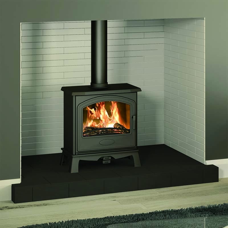 Broseley Hereford 5 Widescreen Freestanding Multifuel Stove - Image 4