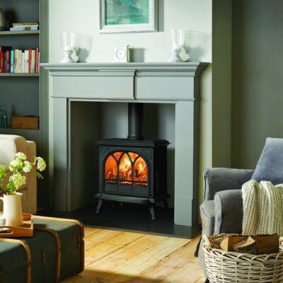 Stovax Huntingdon 30 Tracery Door Eco Multifuel