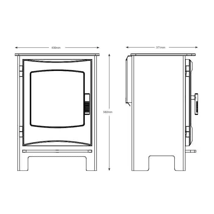 Broseley Ignite 5 Freestanding Gas Stove - Image 3
