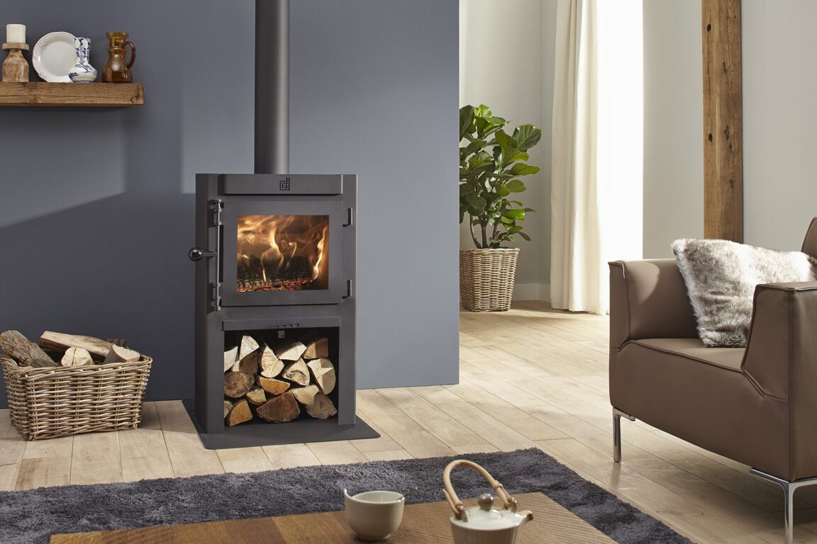 Dik Geurts Jannik Medium Freestanding Woodburning Stove - Image 2