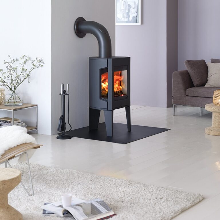 Jotul F163 Woodburner Black With Long Legs - Image 16
