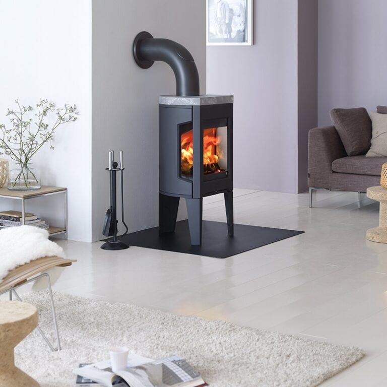 Jotul F163 Woodburner Black With Long Legs - Image 15
