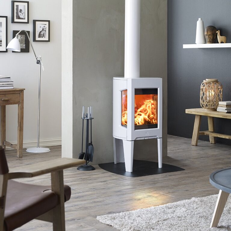 Jotul F163 Woodburner Black With Long Legs - Image 6