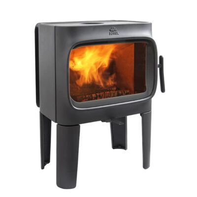 Jotul F305 Woodburner Black With Long Legs
