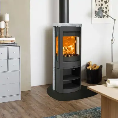 Jotul F377 Advance Woodburner With Base