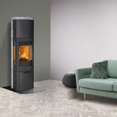 Jotul F377 V2 Advance Woodburner With High Top