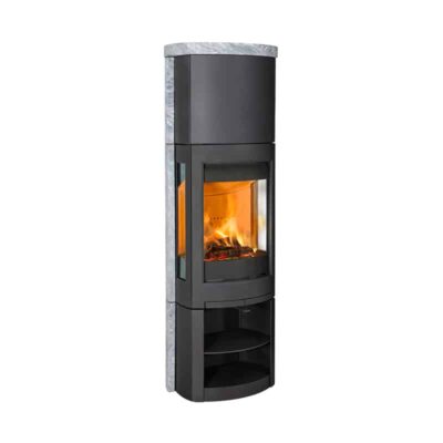 Jotul F377 Advance Woodburner With High Top And Soap Stone