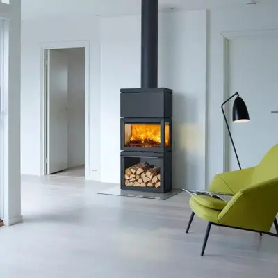 Jotul F520 Woodburner With High Top