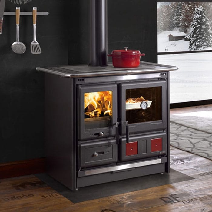 La Nordica Rosa L Steel Wood Burning Cooker