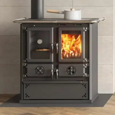 La Nordica Rosetta Sinistra 5.0 Steel Wood Burning Cooker