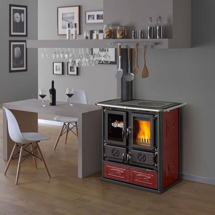 La Nordica Rosetta Sinistra BII Liberty Wood Burning Cooker - Image 2