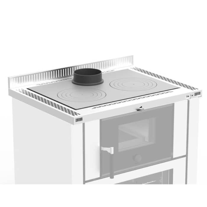La Nordica Verona XXL Maiolica Wood Burning Cooker - Image 3
