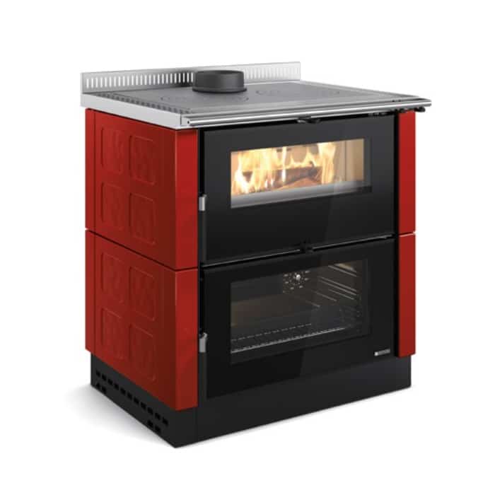 La Nordica Verona XXL Maiolica Wood Burning Cooker - Image 4