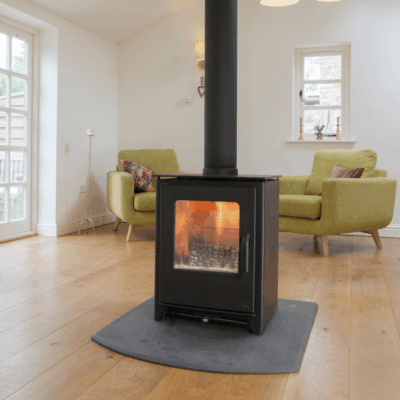 Mendip Loxton 8 SE Double Sided Woodburning Stove