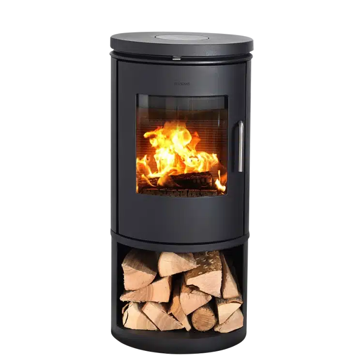 Morso 6143 Woodburning Stove with Logstore Base