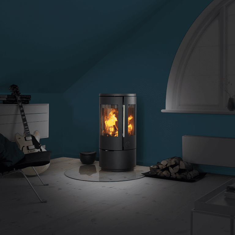 Morso 7440 Woodburning Stove with Low Base - Image 3