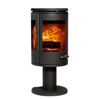Morso 7948 Woodburning Stove with Pedestal Base