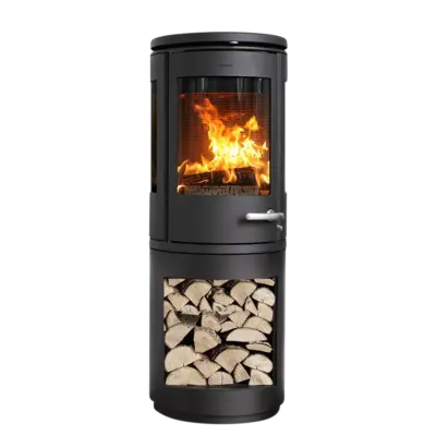 Morso 7993 Woodburning Stove with Tall Logstore Base
