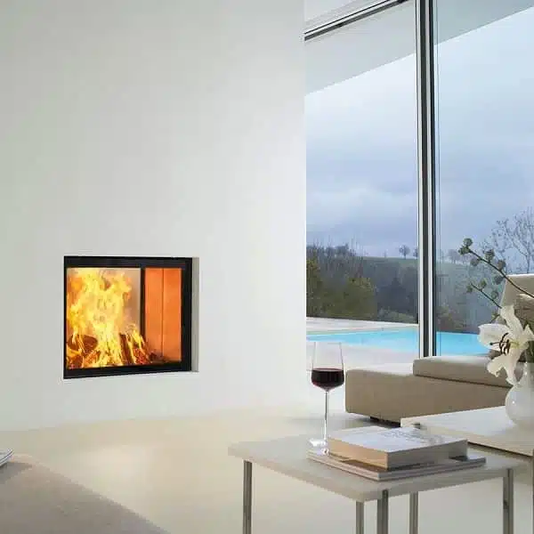 Morso S122-22 Double Sided Insert Woodburning Stove - Image 2