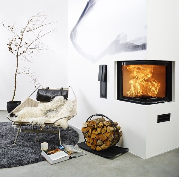 Morso S140-41 Corner Insert Woodburning Stove - Image 2