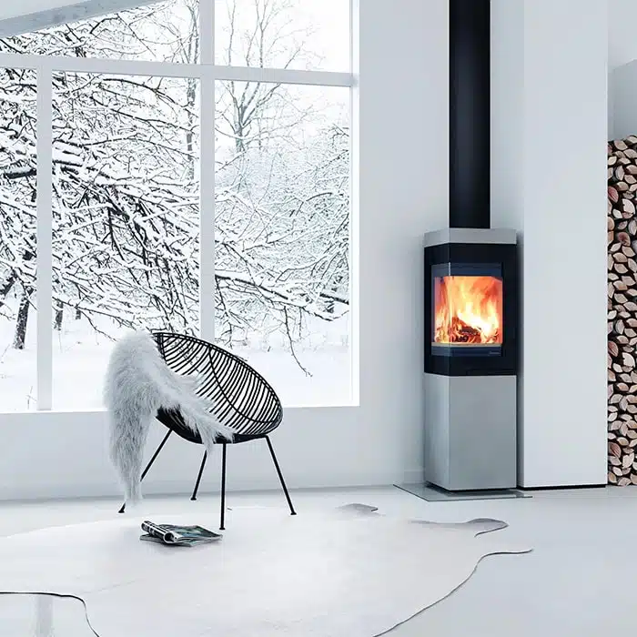 Nordpeis Quadro 2 Colorado Natural Woodburner