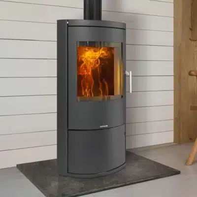 Opus Harmony Woodburning/Multifuel Stove with Storage Base - Image 2