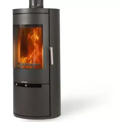 Opus Melody Woodburning Stove with Storage Base