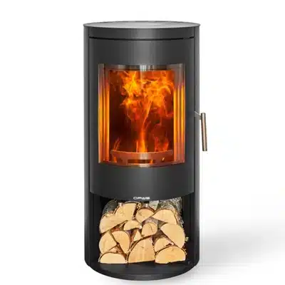 Opus Melody Woodburning Stove with Logstore