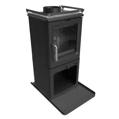 Saltfire Peanut 3 Marine Tall Wood Burning Stove