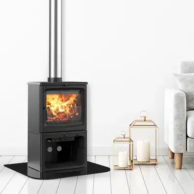 Saltfire Peanut 8 Tall Wood Burning Stove - Image 2
