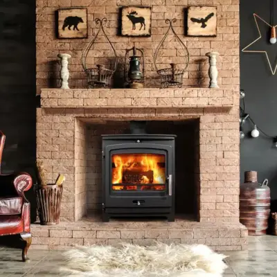 Portway P2 Contemporary Freestanding Multifuel Stove